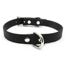 Vegan Collar Choker 19mm Single D-Ring