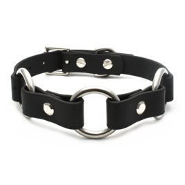 Vegan Collar Choker 3 Joined O-Rings