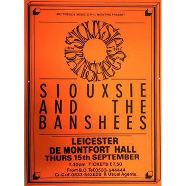 Siouxsie & The Banshees – De Montfort Hall, Leicester, 15th September 1988